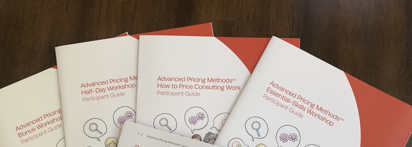 Advanced Pricing Methods Participant Guides